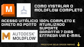 Como instalarHow to Install Moldflow moldflow moldflowautodesk [upl. by Martainn]