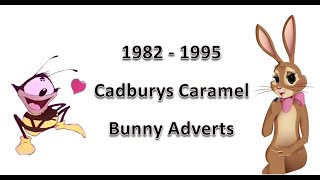 198295 Cadburys Caramel Bar Bunny Advert Compilation [upl. by Leonsis]