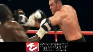 Tyson Fury vs Kevin Kingpin Johnson Fury cruises to UD David Price on deck S2D [upl. by Suoirred]