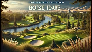 Top Public Golf Courses in Boise Idaho [upl. by Irmina479]