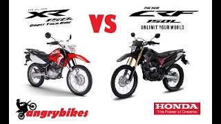 CRF150L VS XR150L [upl. by Trebled467]