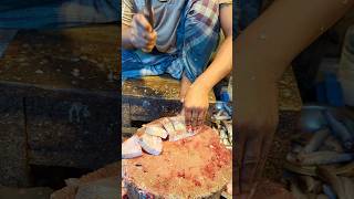 Amazing Bhetki Fish Cutting Skills In Bangladesh Fish Market By Expert Cutter shorts [upl. by Valeda]