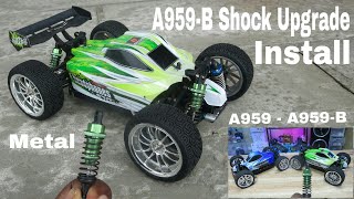 A959b Metal Shock Upgrade Install  Run Footage [upl. by Peisch891]