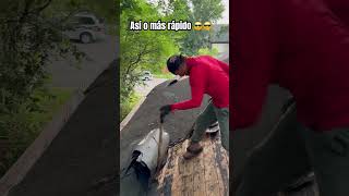 Rápido funnyvideos roofer humor rooferlife roofing roofer work tips tiktok [upl. by Drofxer]