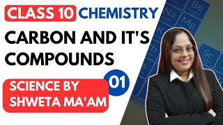 Carbon And Its Compounds  Introduction  Class 10 Science Chapter 4  Science By Shweta Maam [upl. by Ailana]