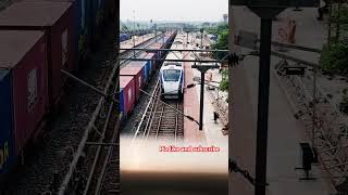 Vande Bharat Train viral shorts train railway indianrailways trandingshorts [upl. by Amling]