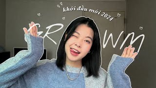 GRWM đầu năm amp MỤC TIÊU MỚI năm 2024 ♡ [upl. by Yob]