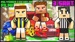 MİNECRAFT MİLYONER ÇOCUKLAR FİLMİ 😱 Minecraft [upl. by Gapin197]