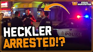 Transphobic Heckler Ruins His Own Life  Steve Hofstetter [upl. by Rubie]