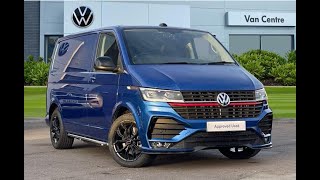 Approved Used Volkswagen Transporter Sportline 20BiTDI Panel Van  Volkswagen Van centre Wrexham [upl. by Hourigan413]