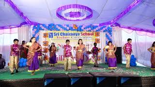 Sri chaitanya school dance program [upl. by Venetia180]