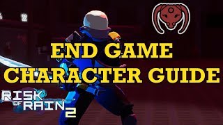 Master Ninja  Mercenary Character Guide Risk of Rain 2 [upl. by Theadora246]