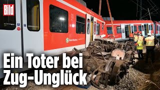 SBahnDrama Wer ist Schuld am ZugUnglück in München  BILD Live [upl. by Arymas]