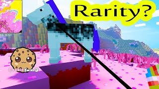 Minecraft Game MLP Rarity Found Cookie Swirl Quest Gaming Video [upl. by Rosdniw]