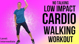 25 minute Low Impact Cardio Walk at Home Workout  No squats no jumping no floor [upl. by Mylo1]