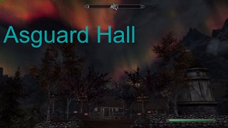 Asgard Hall is Bigger on The Inside Skyrim Special Edition Remastered Mod Showcase By ashleyclark [upl. by Bennett]