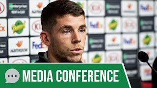 Full Celtic Media Conference Ryan Christie 180919 [upl. by Nerfe]