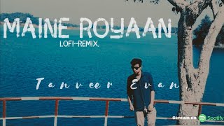 Maine Royaan  Piran khan feat Tanveer evan  Maine Roiyaan Lofi  Yasser Desai  Maine Royaan [upl. by Erbas]