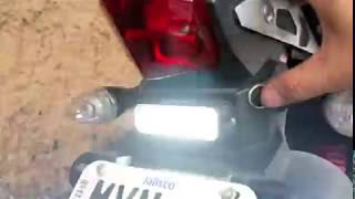 Video de Fan Estrobo SKP Intexeptor en moto  wwwSKPmx [upl. by Jenness784]