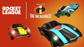 The Incredibles x Rocket League Gameplay and Showcase 😱😱 disney pixar theincredibles [upl. by Dylan]