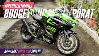 MODIF NINJA BUDGET BUDAK KORPORAT   Rizal Kawasaki Ninja 250 2018 [upl. by Torras]