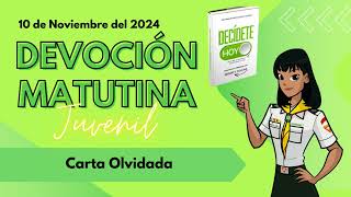 Devoción Matutina para Jóvenes  10 de Noviembre De 2024 [upl. by Lama]