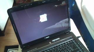 Acer Aspire 5730ZG  Windows 8 Start and Shut down [upl. by Nahraf]