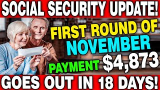 November 2024 Update 4873Mo First Round of October Payments Goes Out in 18 Days For All SSI SSDI [upl. by Oetomit103]