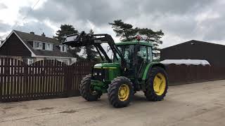 JOHN DEERE 6210 TRACTOR CW QUICKE Q720 LOADER FOR SALE [upl. by Atteras]