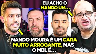 GORGONOID E SACANI MANDAM A REAL SOBRE NANDO MOURA E TRETA COM ARTHUR DO VAL E MBL [upl. by Modeste944]