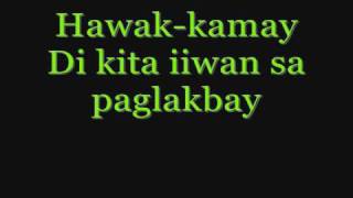 Hawak Kamay By Yeng Constantino w lyrics [upl. by Valorie]