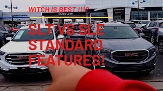 Gmc terrain sle vs slt 2020 comparison [upl. by Behre]