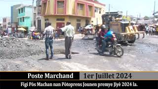 PortauPrince Figi Lari Pòs Machan  1er Juillet 2024 [upl. by Lienet]