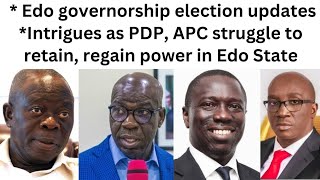 INEC under fire as PDP protests accuses APC of rigging Edo State governorship election [upl. by Akilaz565]