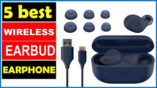 Top 5 Best Wireless Earbud Earphone 2024 [upl. by Tacye]