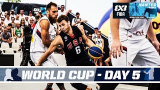 FIBA 3X3 World Cup 2017  Nantes France  ReLive  Quarter amp SemiFinals  3x3 Basketball [upl. by Gertrude891]