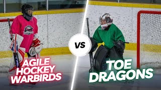 3on3 Classic  Season 8  Agile Hockey Warbirds vs Toe Dragons Aug 19th 2023 [upl. by Yekciv]