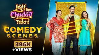 Jatt Nu Chudail Takkri Comedy Scenes  Gippy Grewal  Sargun Mehta  Chaupal  Latest Punjabi Movies [upl. by Oicafinob]