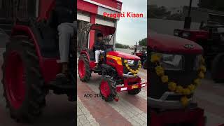 Mahindra jivo 225 di 4wd  small tractor 4×4 4wd minitractor tractor shorts [upl. by Itsirhc275]