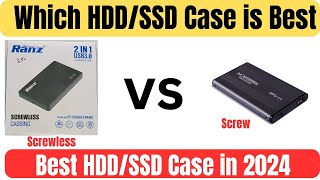 Best and Cheap HDDSSD External Enclosure  Sirf Rs100 Me best HDDSSD External Case [upl. by Mccready]