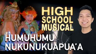 Humuhumunukunukuapuaa Ryan Part Only  Karaoke  High School Musical 2 [upl. by Kwan]