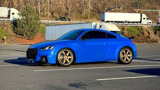 My new 2018 Nogaro Blue TTRS project 1100hp episode 1 [upl. by Torras730]