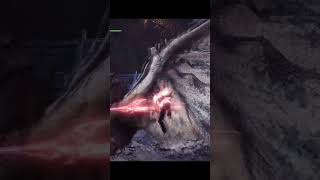 MHWorld Insect Glaive Slices Rathalos Tail off mid air monsterhunterworld monsterhunter [upl. by Barkley934]