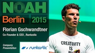 Florian Gschwandtner Runtastic  NOAH15 Berlin [upl. by Annovahs]