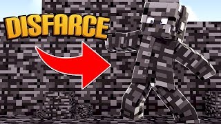 Minecraft DISFARCE DE BEDROCK  EscondeEsconde [upl. by Rrats]