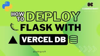 Deploy Your Flask App with Vercel PostgreSQL DB A StepbyStep Guide [upl. by Yram]