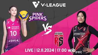 LIVE VOLI KOREA RED SPARKS VS PINK SPIDERS [upl. by Pauline]