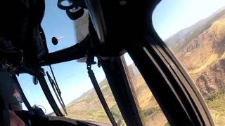 Cockpit View CH47D Chinook of BHELTRA V [upl. by Uase]