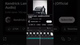 did kendrick lamar sample his own song from TPAB in his new album gnx on the track squabble up [upl. by Sonitnatsnok]