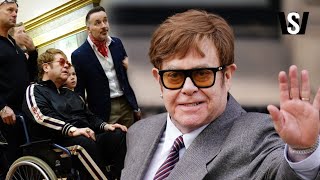 Sir Elton John left with limited vision in one eye after battling a severe infection [upl. by Reivax]